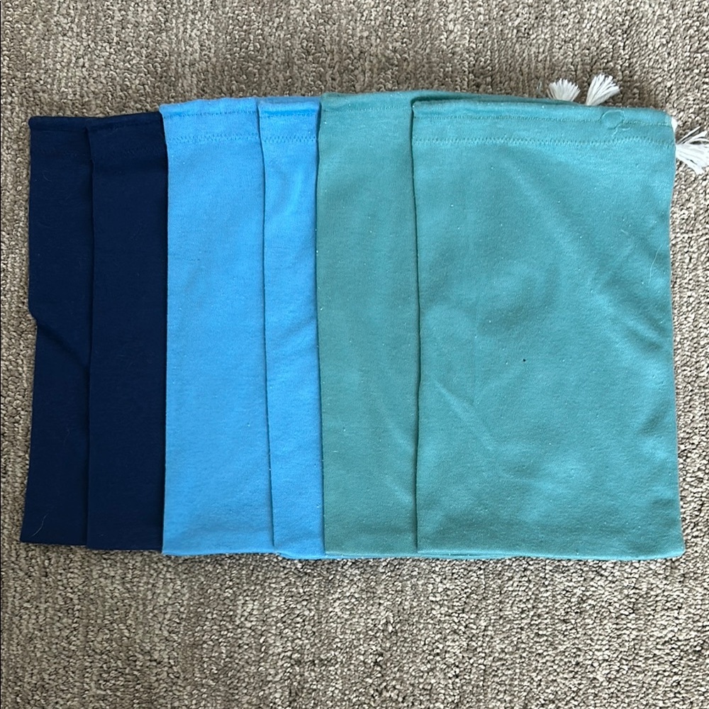 Drawstring Shoe Protectors - six included!